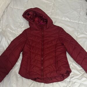Aeropostale Quilted Hooded Jacket